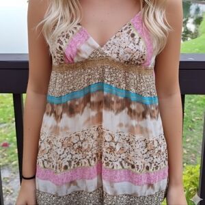 VINTAGE BOHO #Y2K CAMI